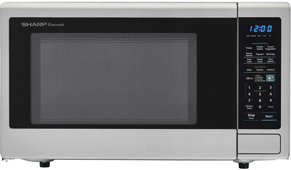 Countertop Microwaves 1.8 cu. ft. Stainless Steel with Sensor Cooking Technology