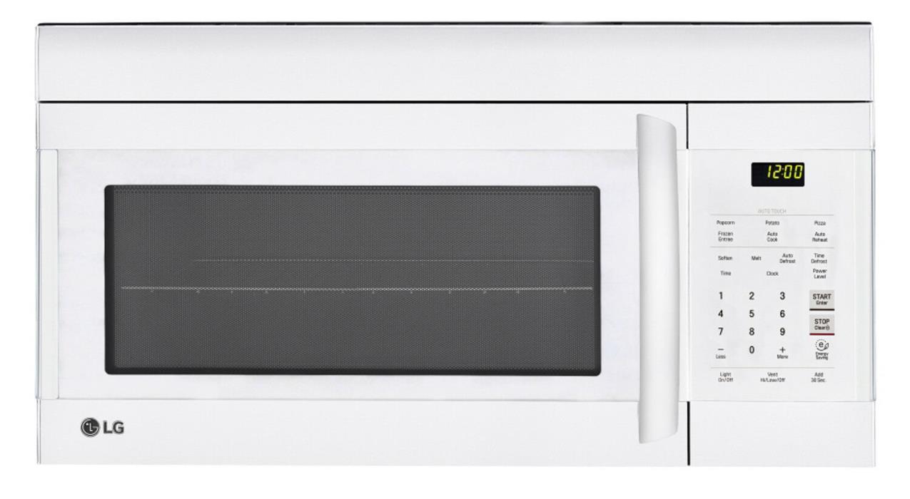 LG LMV1762SW 1.7 Cu-Ft. over-The-Range Microwave Oven-Smooth White