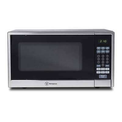 Westinghouse 1.1 Cubic Feet 1000 Watt Counter Top Microwave Oven, Silver (Used)