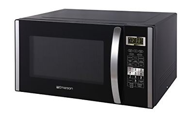Emerson 1.5 CU. FT. 1000W Convection Microwave Oven with Grill Touch Control and