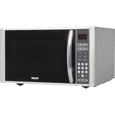 NEW Curtis RMW1138 1.1 Cu Ft Stainless Steel Design Microwave Oven RCA CU SS