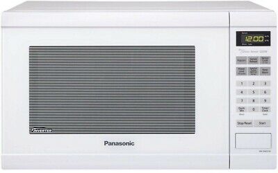Panasonic Family Size 1.2 cu. ft. 1200-Watt Countertop Microwave in White