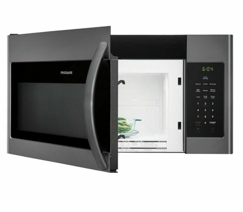 FRIGIDAIRE Microwave,1.60 cu. ft. Capacity,Black, FFMV1645TD Open Box