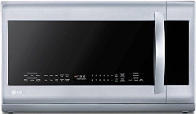 New LG LMHM2237ST 2.2 Cubic Feet Over-The-Range Microwave Oven, Stainless Steel