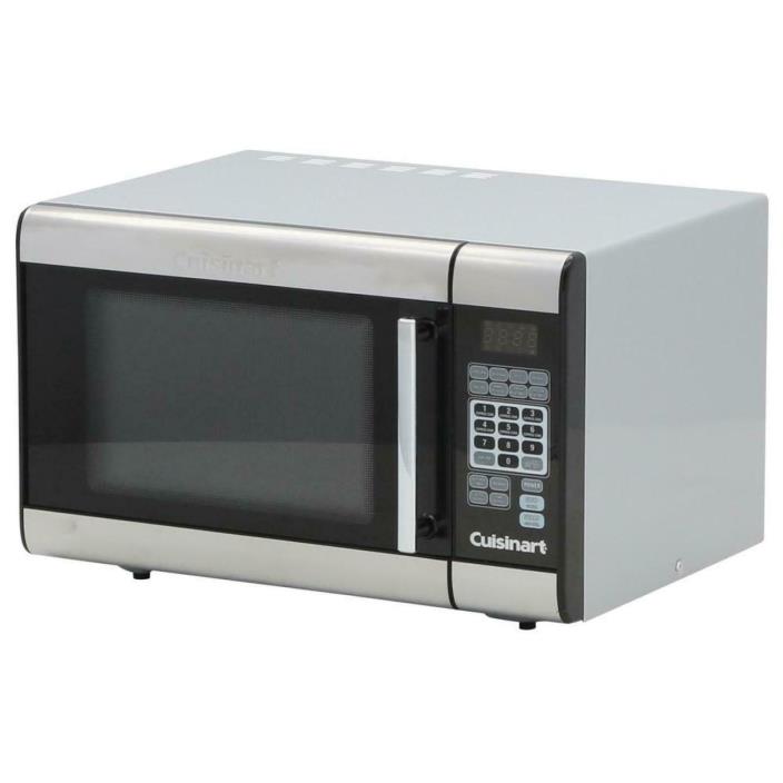 Countertop Microwave 1.0 cu. ft. Timer Turntable Stainless Steel Home Appliance