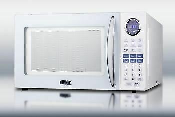 Large 1000W microwave in white