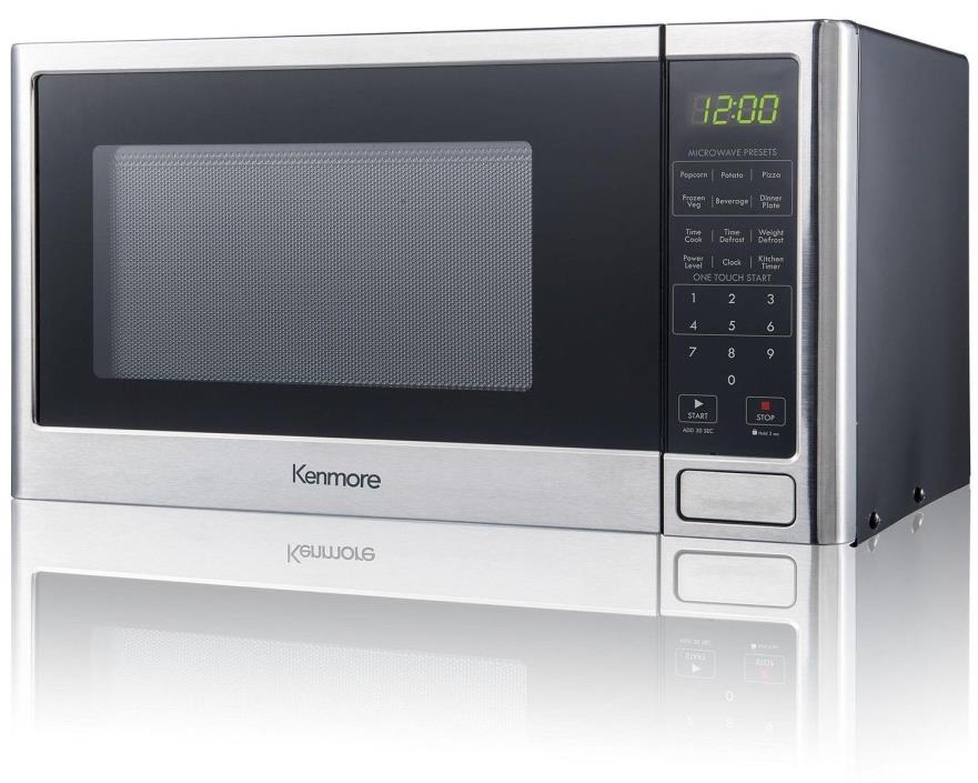 Kenmore 73773 0.9 cu. ft. Microwave Oven Stainless Steel 900w - NEW