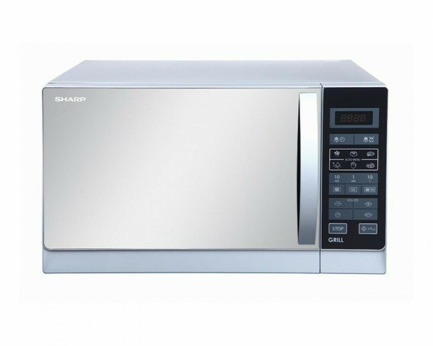 Sharp R-75MR 25 Liter Microwave Oven With Grill - 220-240 Volt 50 Hz