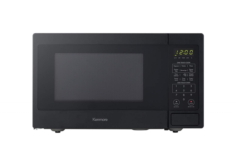 Kenmore 70919 Countertop Microwave, 0.9 cu. ft, Black