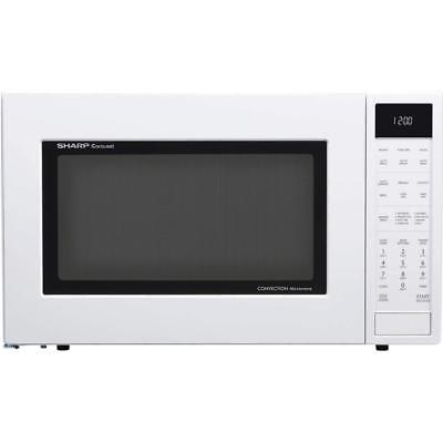 Sharp SMC1585BW 1.5 cu. ft. Microwave Oven w/ Convection Cooking *Dent in Back