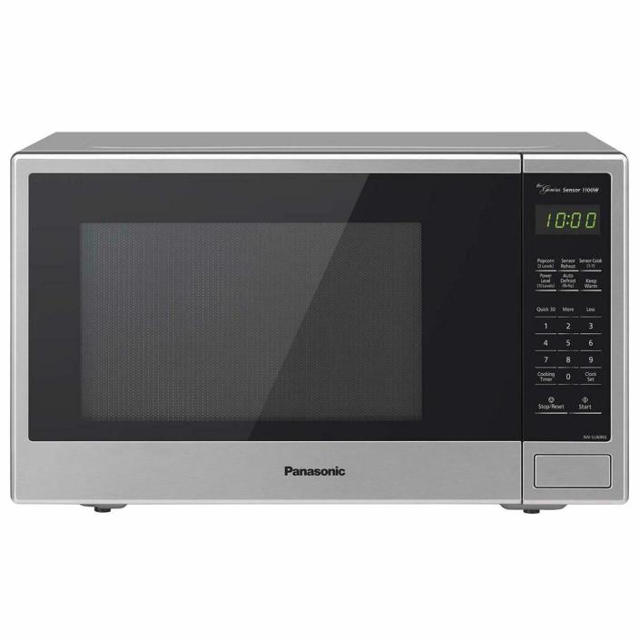 Panasonic 2.2 cu. ft. Stainless Steel Microwave Oven 1250 Watts & Senor Cooking