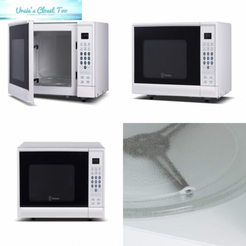 Westinghouse WCM990W 900 Watt Counter Top Microwave Oven, 0.9 Cubic Feet,...