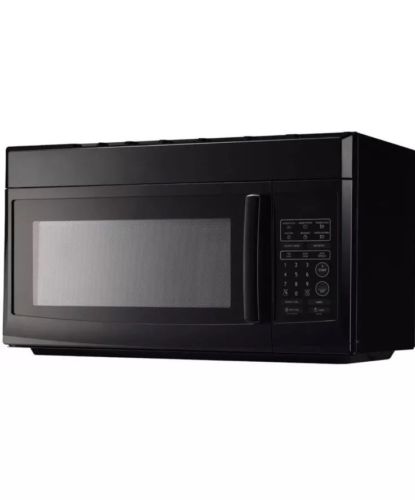 Magic Chef 1.6 cu. ft. Over the Range Microwave in Black For 30” Range 1000 Watt