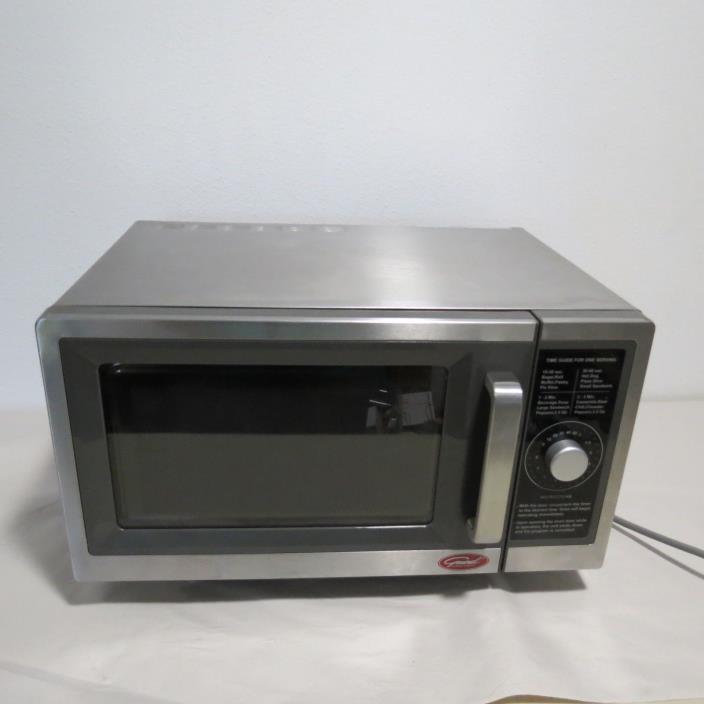 General Commercial Microwave Oven Mode  GEW1000D 1000 Watt Dial Control Used