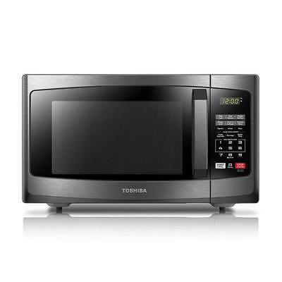 Toshiba EM925A5A-BS Microwave Oven With Sound On/Off Eco Mode And LED Lighting