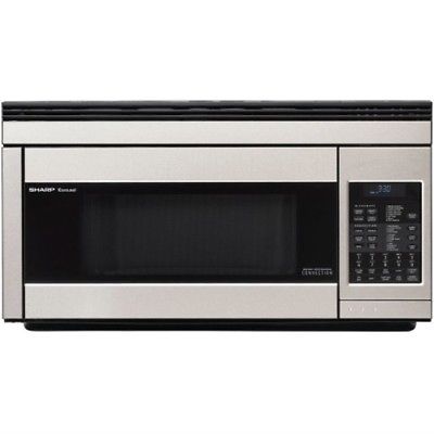 Sharp R1874T 850W Over-the-Range Convection Microwave, 1.1 Cubic Feet, Stainles