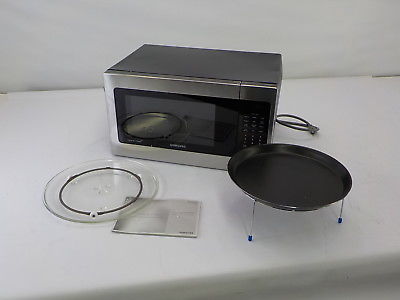 Samsung MG11H2020CT - 1.1 cu. ft. Countertop Grill Microwave Oven, Black