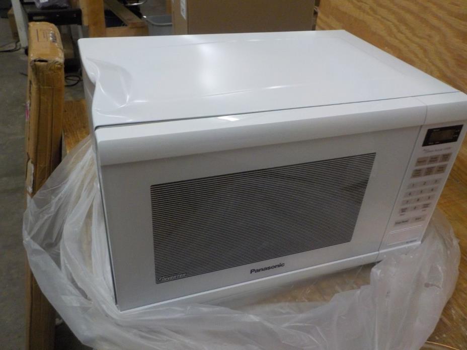 Panasonic Microwave Oven NN-SN651WAZ White Countertop with Inverter Tech !DENT