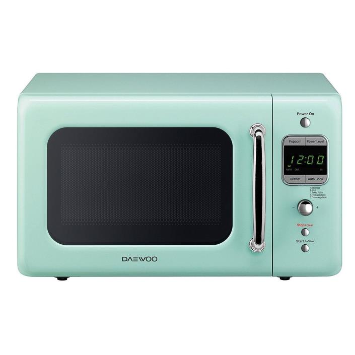 Retro Microwave Antique Vintage 50s Style Appliance 700W  Mint Green Oven Dorm