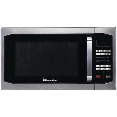 New Magic Chef(R) MCM1611ST 1.6 Cubic-ft Countertop Microwave (Stainless Steel)