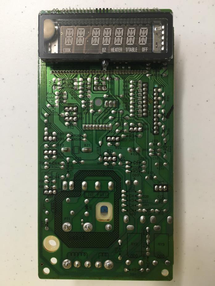 8184811 Whirlpool Main Control for Microwave Genuine OEM Part