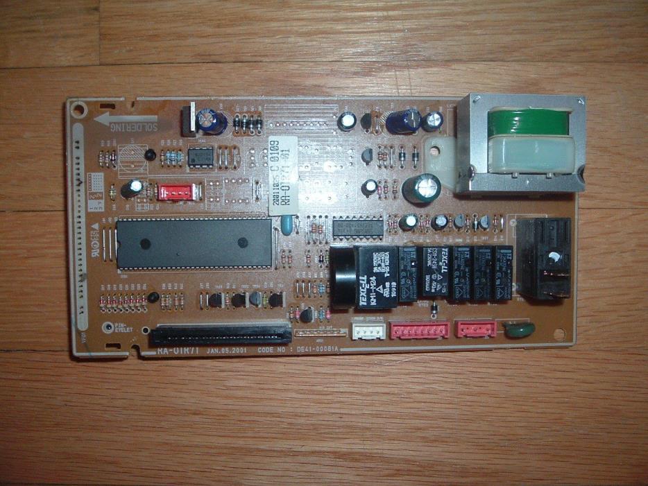 GE Microwave Electronic Control Board WB27X10382 Used