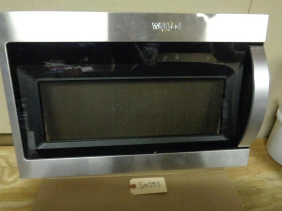 Whirlpool Microwave Door  Assembly With Handle  Stainless WMH3107HS - SE053