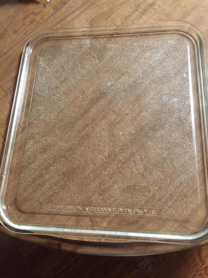 Vintage Roper Microwave Replacement Glass Plate Model 2922000 14x16