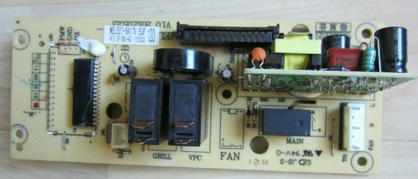 Sunbeam Microwave Oven Sgdj 701 Control Panel Replacement Part #MEL527-SA17V