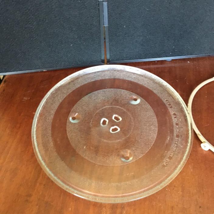 MIOCROWAVE  OVEN GLASS TURNTABLE PLATE SIZE 12 1/2