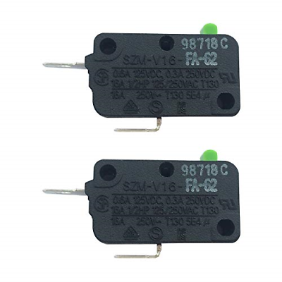 2Pcs LONYE Microwave Oven Door Micro Switch SZM-V16-FA-62 Micro Oven Switches