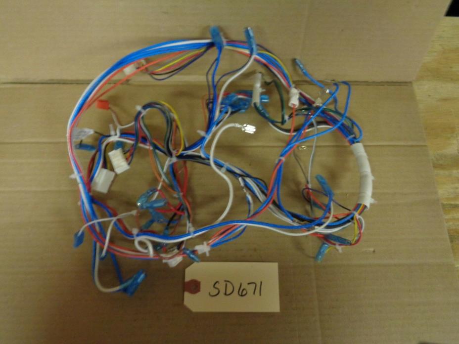 Complete Whirlpool  Microwave Wire Harness Wiring W11040214 - SD671