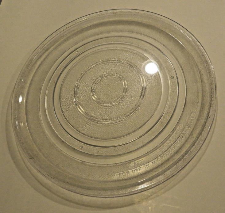 Replacement Microwave Oven Turntable Plate  Glass Tray 15 3/8