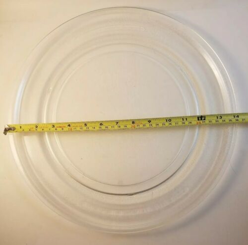 Microwave Glass Round Plate Turntable Replacement 14 in Diameter Tray