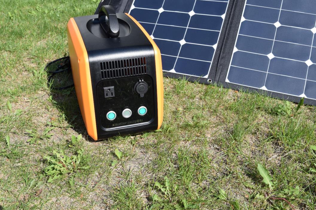 1200Wh Solar Portable Battery and Energy Storage System - camping, leisure, work