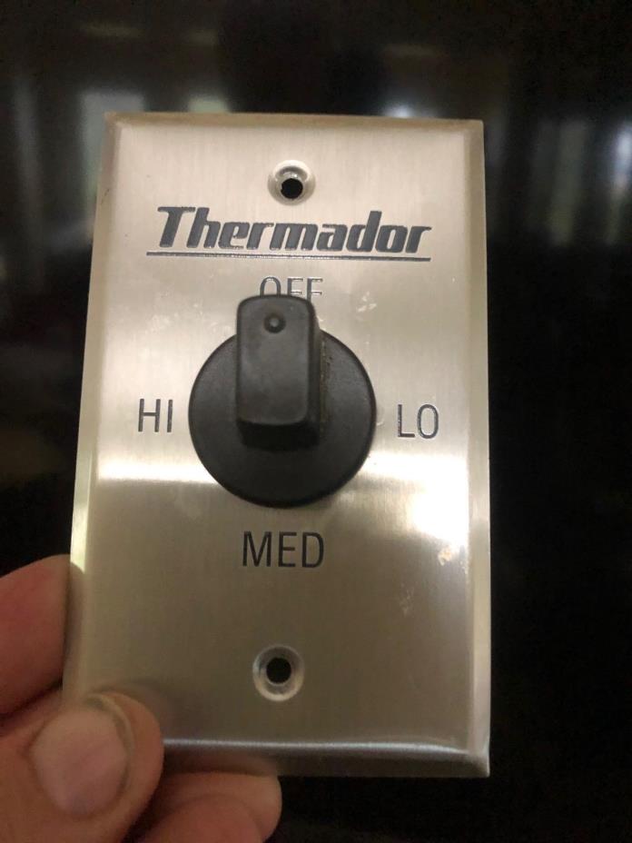 thermadore hood fan speed control switch
