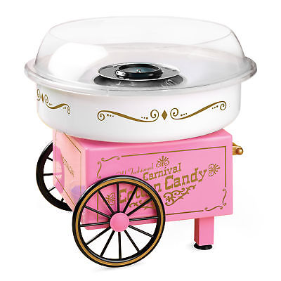 Nostalgia Vintage Hard and Sugar-Free Candy Cotton Candy Maker