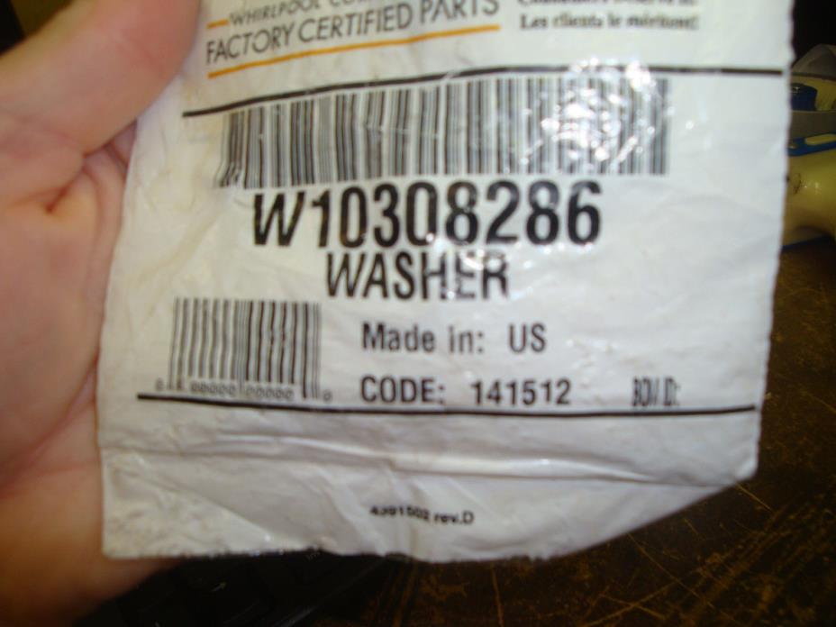 NEW OEM WHIRLPOOL W10308286 Washer CB21