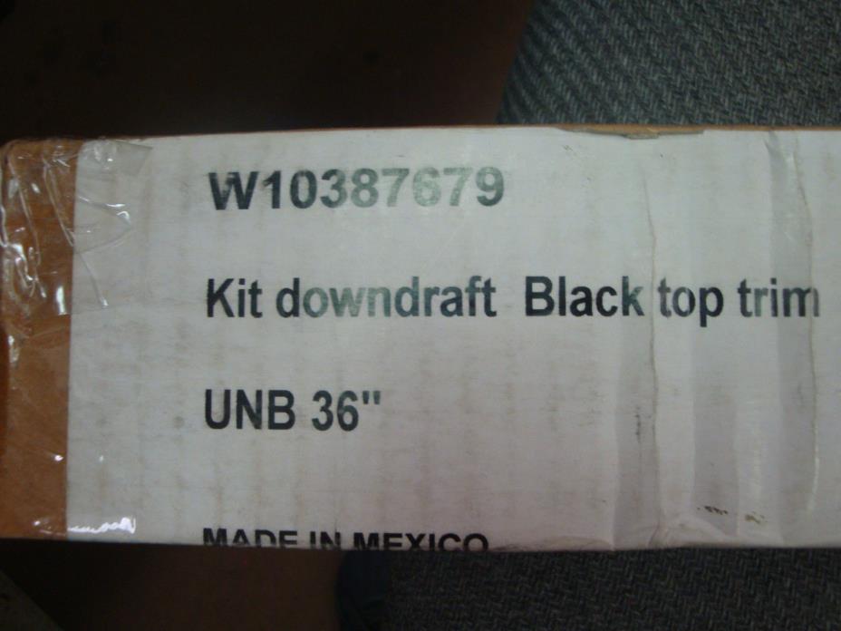 NEW OEM WHIRLPOOL W10387679 TRIM KIT Y34