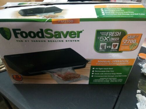 Food Saver Vacuum Sealing System FM2100 Sealer & Starter Kit