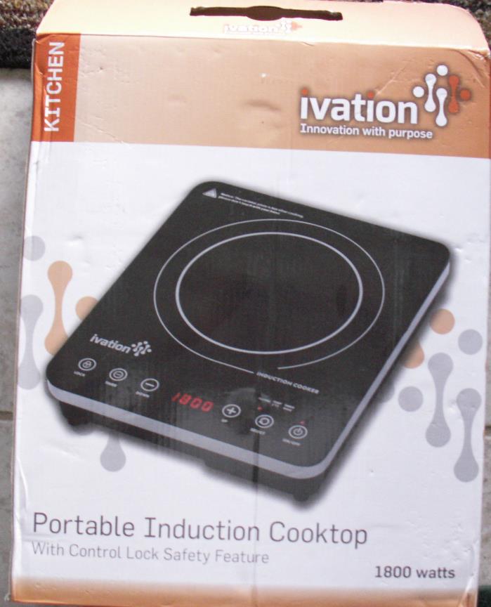 Ivation Ivicpt 18B 1800W Induction Countertop Cooktop Burner PICK-Up ONLY