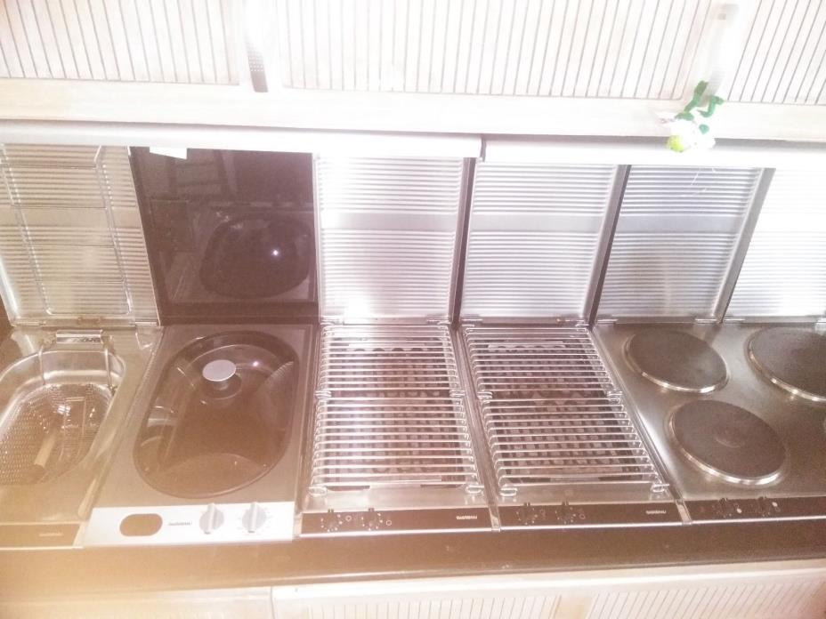 Gaggenau Cooktop Stove Steamer Fryer Dual Grill & Vent System
