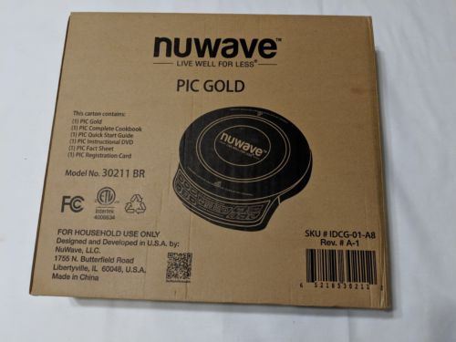 Nuwave 2 Precision Induction Cooktop Portable Model 30211 BR  BRAND NEW ITEM !!