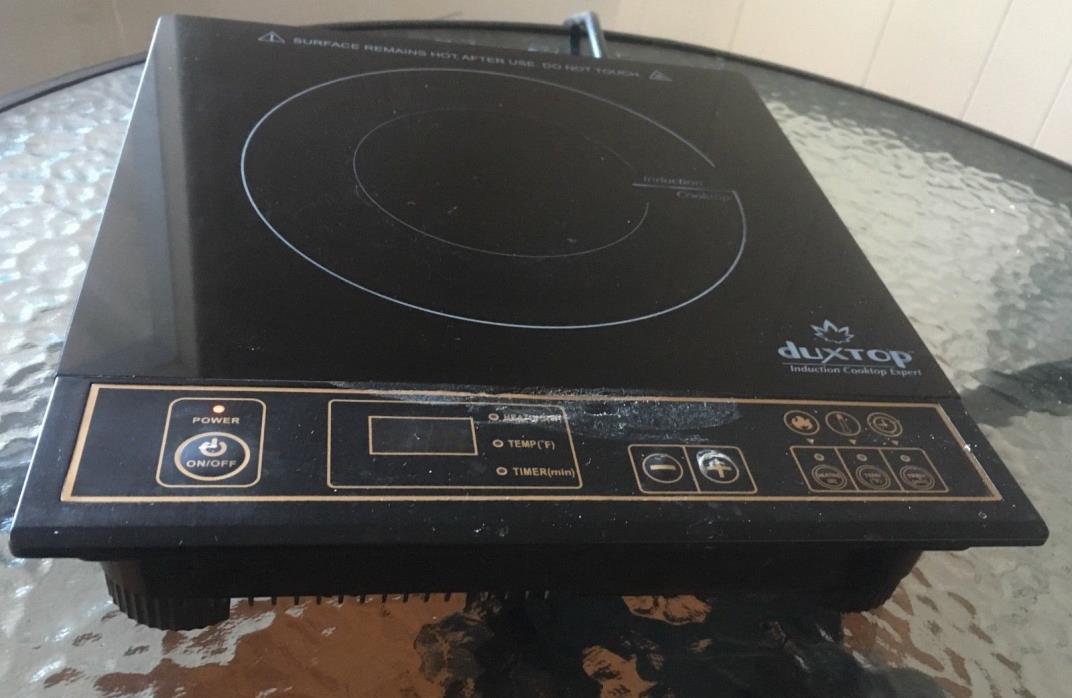 DUXTOP 1800-Watt Portable Induction Cooktop Countertop Burner Energy Efficient