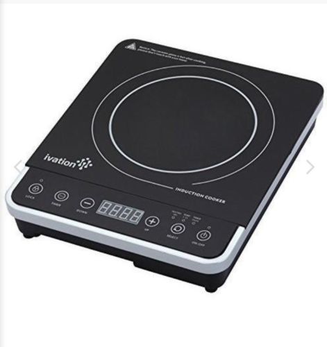 NEW IVATION Black 1800W Portable Induction Countertop Cooktop Burner