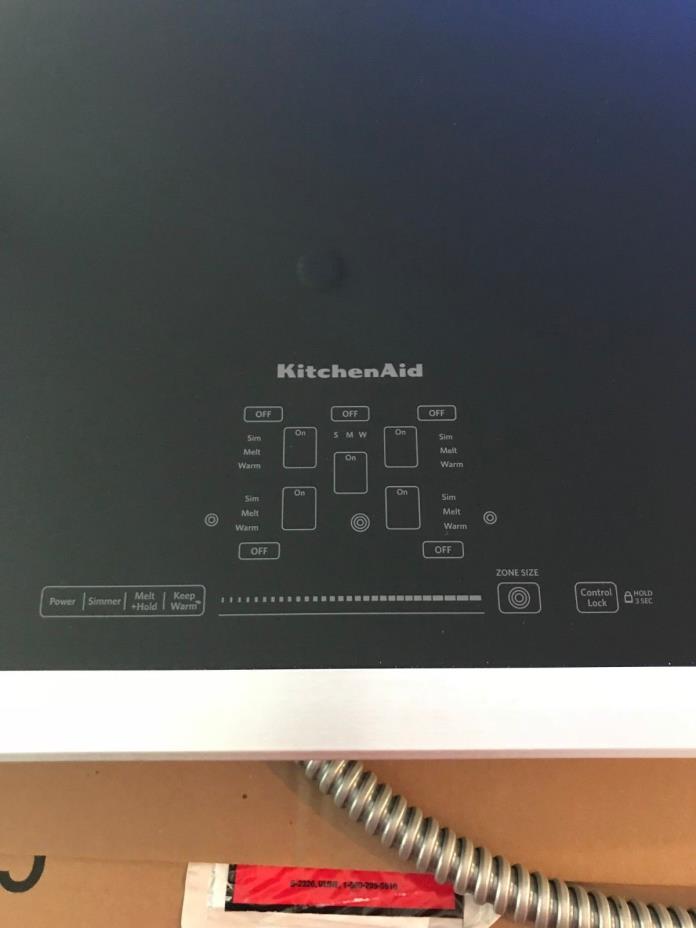 kitchenaid electric cooktop