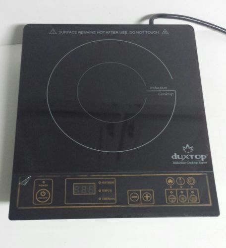 DUXTOP INDUCTION COOKTOP EXPERT MODEL 8100MC BLACK - TESTED - FREE SHIPPING!