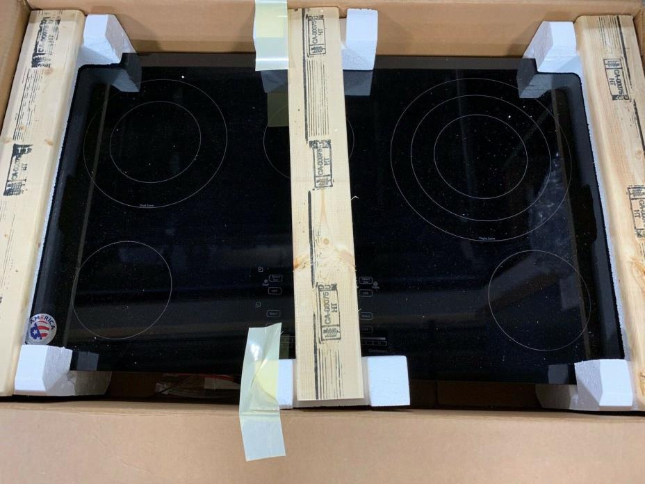 Whirlpool G9CE3675X Black 36.31 in. Electric Cooktop #9327