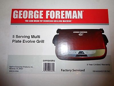 George Foreman Lean Mean Fat Reducing Grilling Machine