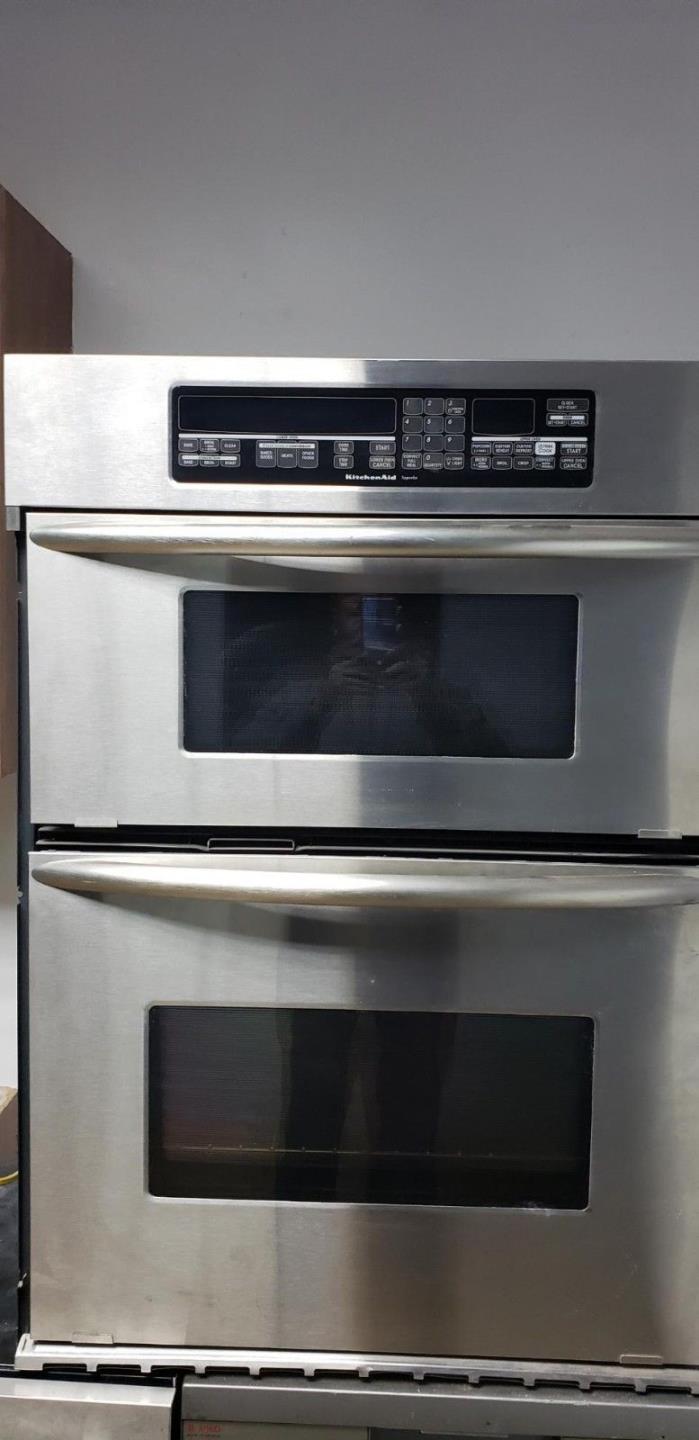 KitchenAid Self-clean Convection Oven Microwave Combo -Stainless Steel